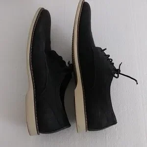 The Rail | Shoes | The Rail Canvas Oxford Shoes Dark Gray  display picture 1